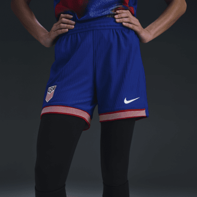 Shorts de fútbol Nike Dri-FIT ADV de la Selección Nacional Masculina de Estados Unidos local 2024 Match para mujer