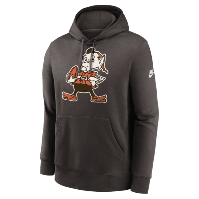 Cleveland Browns Rewind Club Logo Men’s Nike NFL Pullover Hoodie