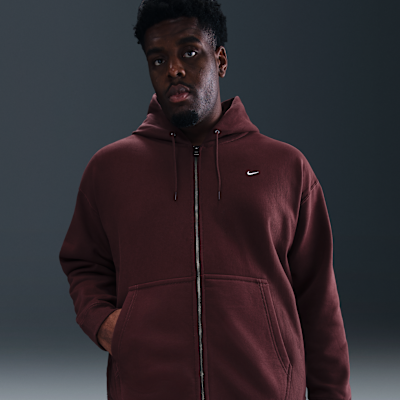 Nike Solo Swoosh Men's Full-Zip Fleece Hoodie