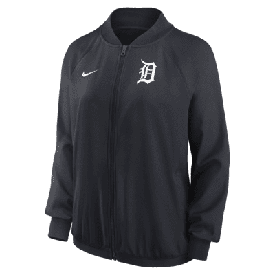Nike Gym (MLB Detroit Tigers) Women's Full-Zip Hoodie