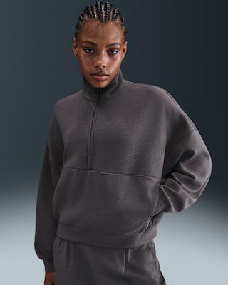 Женские  Nike 24.7 ImpossiblySoft Dri-FIT Oversized 1/2-Zip Top