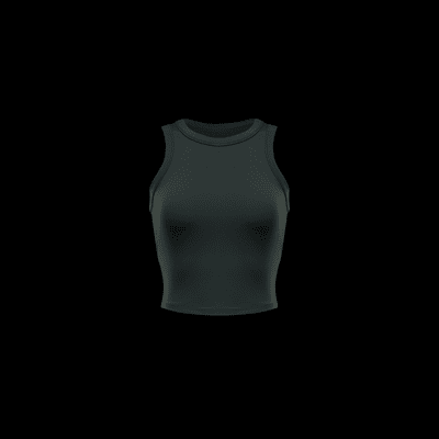 Nike One Fitted Women's Dri-FIT Cropped Tank Top