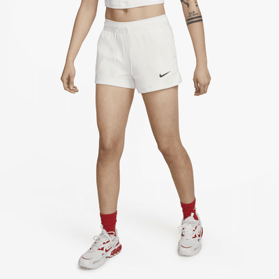 Fuera de Hay una necesidad de misil Nike Sportswear Women's High-Waisted Ribbed Jersey Shorts. Nike.com