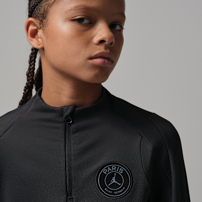 Paris Saint-Germain Strike Vierde Jordan Dri-FIT voetbaltrainingstop voor kids