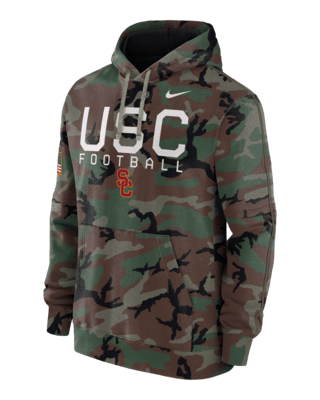 Мужское худи USC Trojans Military Appreciation Club Men’s Nike College Pullover Hoodie