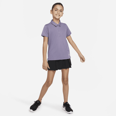 Polo de golf para niña talla grande Nike Dri-FIT Victory