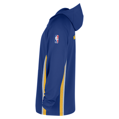 Golden State Warriors Zoned Men's Nike Dri-FIT NBA 1/4-Zip Hoodie