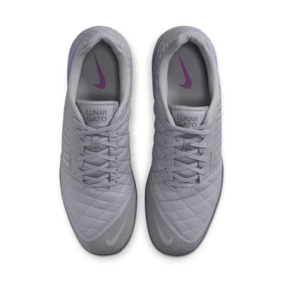 Tenis de fútbol de corte low para cancha cubierta Nike Lunargato II