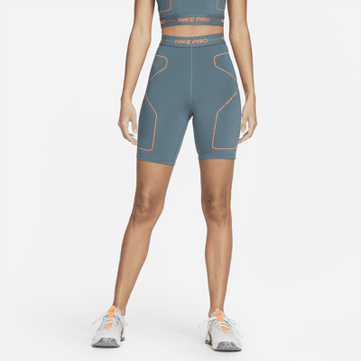 Nike Pro Dri-FIT Women's 18cm (approx.) High-Rise Training Shorts. Nike GB
