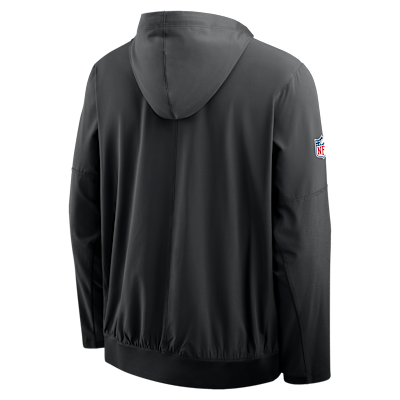 Detroit Lions Alt Option Route Anorak Men's Nike NFL 1/2-Zip Hooded Jacket