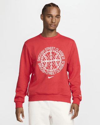 Мужской свитшот Nike Standard Issue Dri-FIT Basketball Crew-Neck для баскетбола