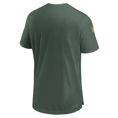 Men's Nike Green Bay Packers Sideline Coaches Dri-Fit Polo Size: Large