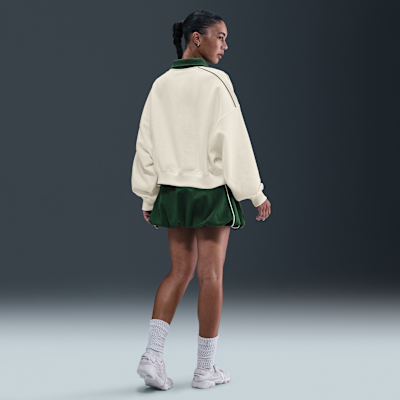 Nike Sportswear Çeyrek Fermuarlı Kadın Sweatshirt'ü görsel 5
