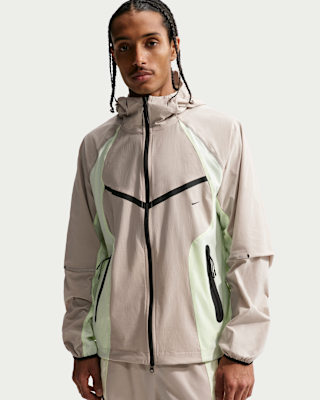Мужская куртка Nike Tech Dri-FIT Woven Full-Zip Color-Block Windrunner для бега