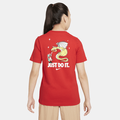 Nike Sportswear "Lunar New Year" Older Kids' T-Shirt