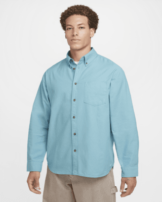 Мужские  Nike Life Long-Sleeve Oxford Button-Down Shirt