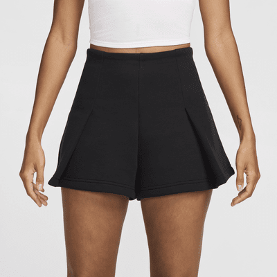 Nike Sportswear Tech Fleece Women's High-Waisted 3" Pleated Shorts