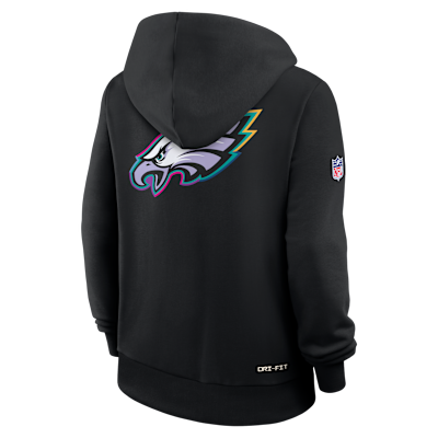 Philadelphia Eagles Crucial Catch Women's Nike Dri-FIT NFL Pullover Hoodie