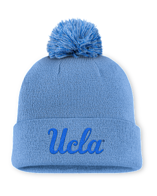 Мужские  UCLA Primetime Campus Toned Jordan Brand College Cuffed Pom Beanie