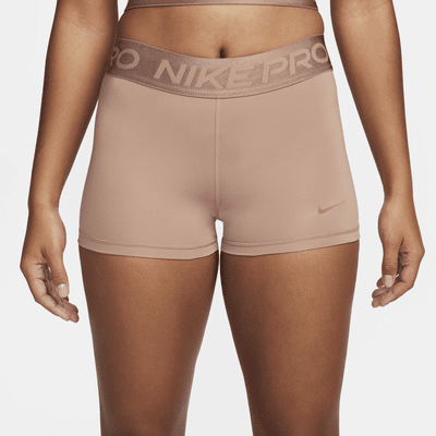 Shorts med mellanhög midja Nike Pro 8 cm för kvinnor