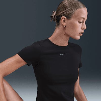 Kortærmet Nike Form-top til kvinder