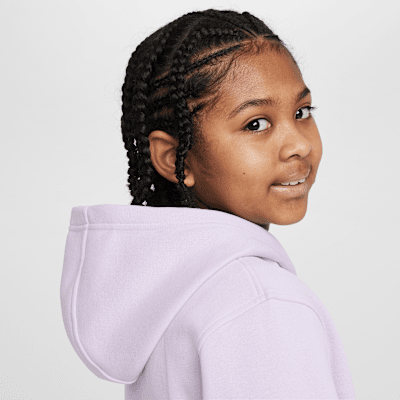 Sudadera con gorro sin cierre para niños talla grande Nike Sportswear Club Fleece