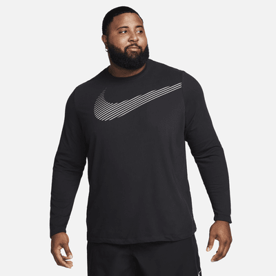 Playera de fitness de manga larga Dri-FIT para hombre Nike