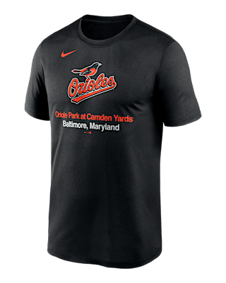 Мужская футболка Baltimore Orioles Stadium Legend Nike Dri-FIT MLB