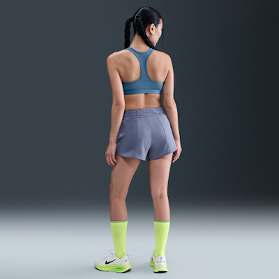 Nike One Swoosh Women's Dri-FIT Mid-Rise Loose 7.5cm (approx.) Brief-Lined Running Shorts