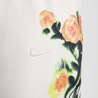 Nike Sportswear Phoenix Fleece Women's Artist Collection Pantalons de xandall amb cintura alta i camals amples - Dona