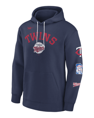 Nike Cooperstown Collection MN Twins MLB Hoodie Sweatshirt M Large Light  Blue