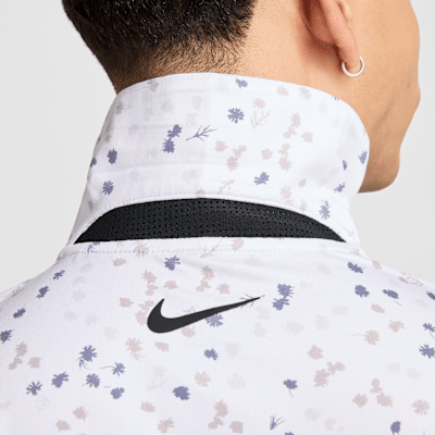 Nike Dri-FIT Tour Polo de golf floral para hombre