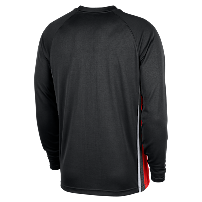 Toronto Raptors City Edition Men's Men's Nike Dri-FIT Long-Sleeve Top