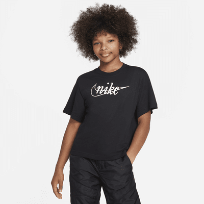 Playera de entrenamiento para niña talla grande Nike Dri-FIT