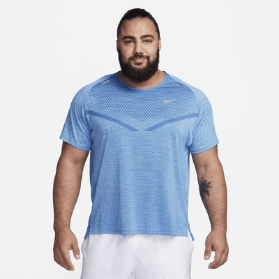 Nike TechKnit Men's Dri-FIT ADV Short-sleeve Running Top. Nike UK