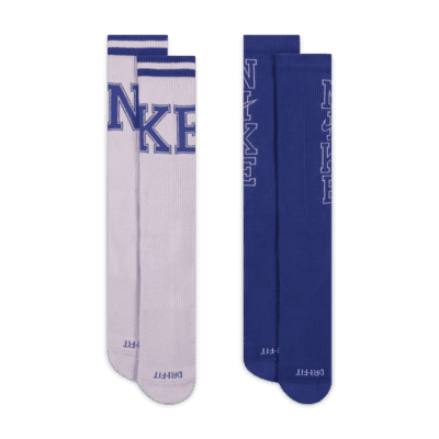 Calcetines acolchados de entrenamiento Nike Everyday Plus (2 pares)