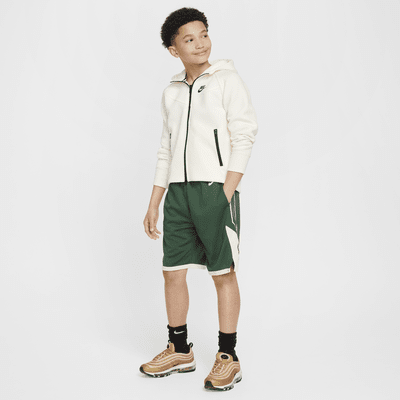 Milwaukee Bucks 2023/24 Icon Edition Nike NBA Swingman Shorts für ältere Kinder (Jungen)