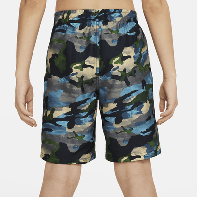 Shorts de voleibol de 18 cm para niño talla grande Natación Nike Classic Camo