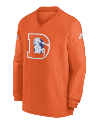 Мужские  Denver Broncos Logo Nike NFL Long-Sleeve Windshirt