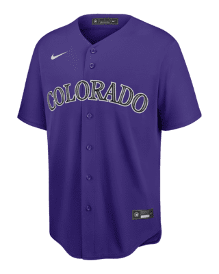 MLB Colorado Rockies (Charlie Blackmon) Men's Replica Baseball Jersey ...