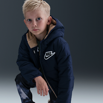 Nike Reversible Fill/Sherpa Jacket Little Kids Jacket