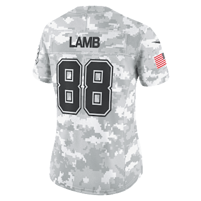 CeeDee Lamb Dallas Cowboys Salute to Service Women’s Nike Dri-FIT NFL Limited Jersey