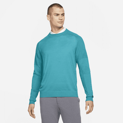 nike men's tiger woods knit golf sweater