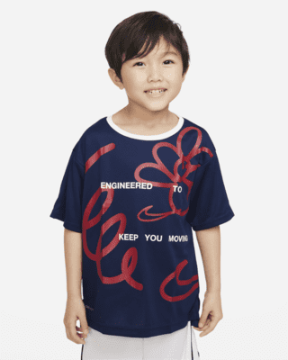 Детские шорты Nike Dri-FIT Performance Select Short Sleeve Top Toddler Top