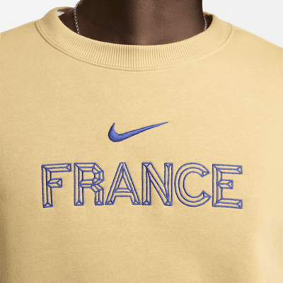 Sweat oversize à col ras-du-cou Nike Football FFF Phoenix Fleece pour femme