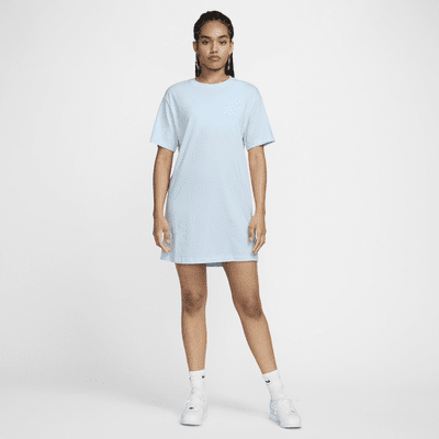 Vestido tipo playera oversized para mujer Nike Sportswear Chill Knit