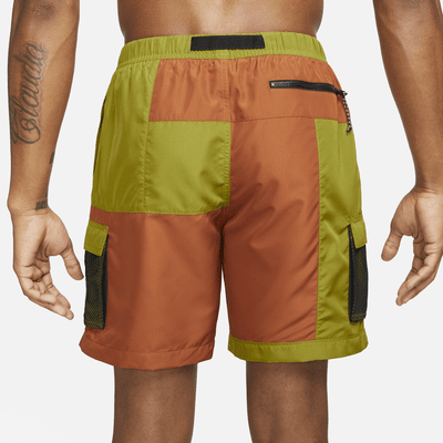 Traje de baño tipo short de voleibol de 18 cm militar para hombre Nike