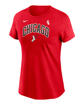 Женская футболка Luis Robert Jr. Chicago White Sox City Connect Fuse Nike MLB