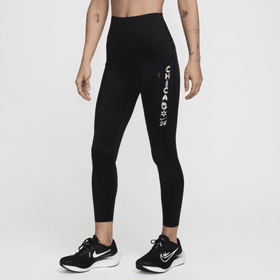 Nike Go Women's Firm-Support High-Waisted 7/8 Leggings with Pockets