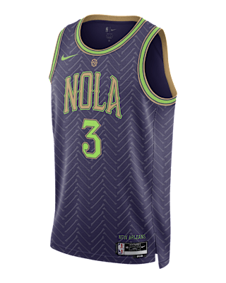 Мужские джерси CJ McCollum New Orleans Pelicans 2024/25 City Edition Nike Dri-FIT NBA Swingman Jersey